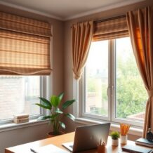 Osłony okienne do home office: jak wybrać funkcjonalne i komfortowe rozwiązania dla domowego biura
