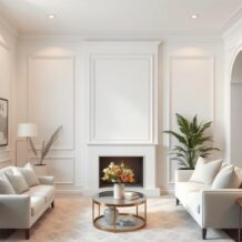 Zimna biel na ścianach: kiedy wybrać chłodny odcień i jak uniknąć efektu surowości