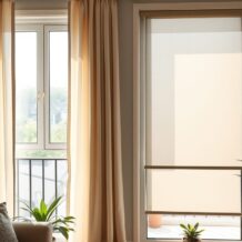Rolety czy zasłony do okien balkonowych — jak wybrać funkcjonalne i estetyczne rozwiązanie do salonu?