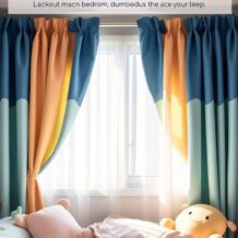 Zasłony zaciemniające do pokoju dziecka: jak wybrać trwałe i funkcjonalne dekoracje okienne zapewniające komfort snu i bezpieczeństwo