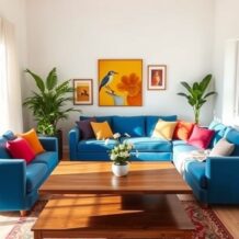 Kolor mebli do białych ścian: jak łączyć kontrasty i naturalne odcienie dla harmonii wnętrza