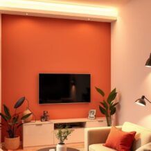 Kolor ścian a lampy LED: jak dobrać oświetlenie, by podkreślić atmosferę i styl wnętrza