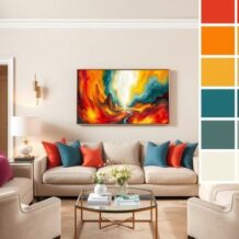 Jak wybrać kolor akcentu w salonie, by stworzyć harmonijną i ponadczasową aranżację