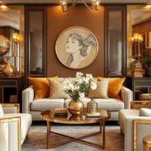 Jak harmonijnie łączyć mosiądz, złoto i chrom w aranżacji wnętrz – zasady, kontrasty i trwałość na lata