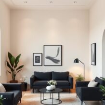 Kolor ścian do czarnych mebli: jak wybrać barwy podkreślające styl i równowagę wnętrza