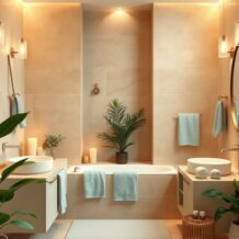 Kolory w łazience sprzyjające relaksowi: jak dobrać barwy i dodatki dla domowego spa